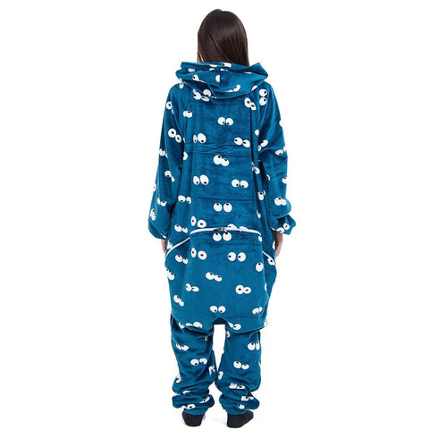 Snuggs Blanket Onesie Petroleum Eyes